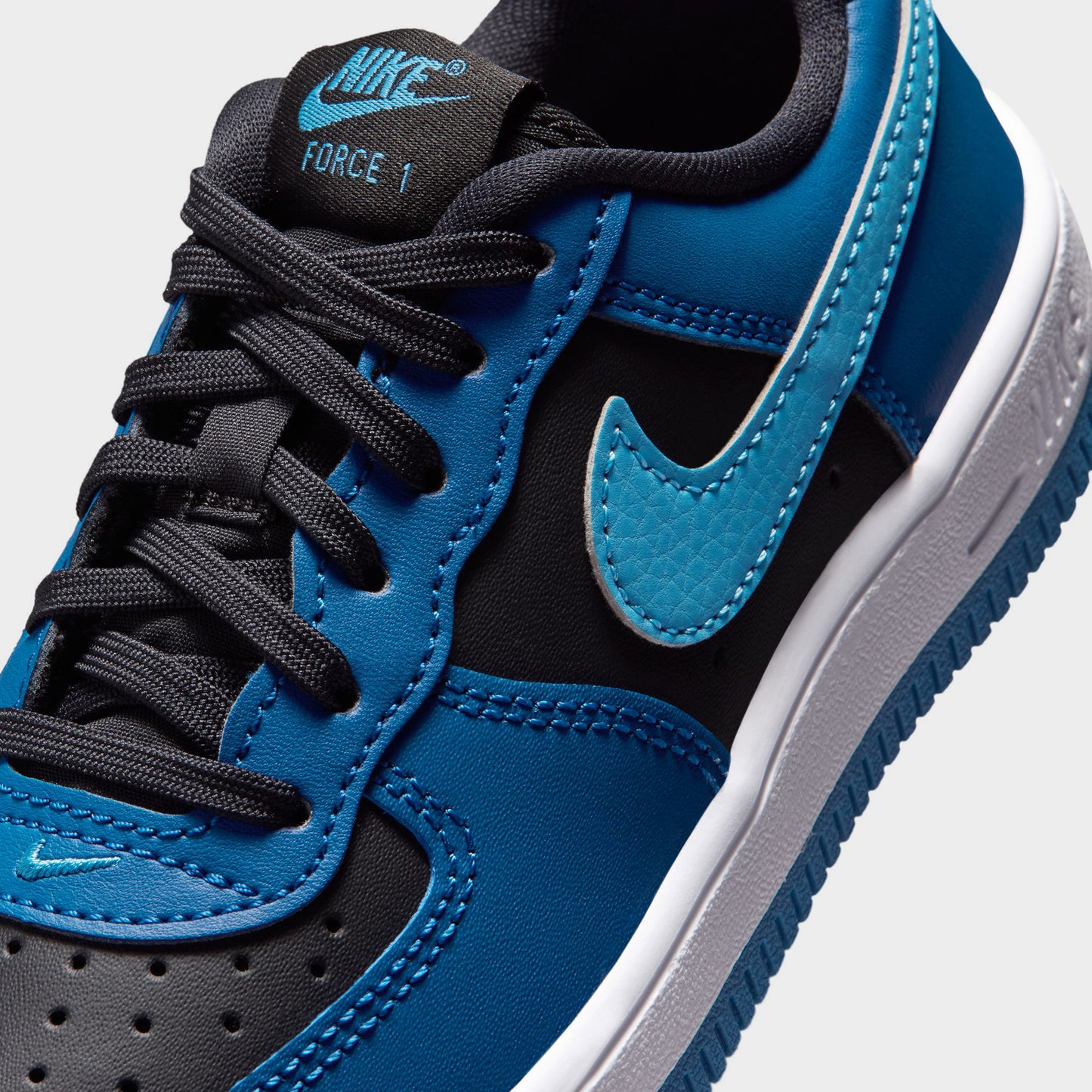 Nike Air Force 1 PS Black / Dutch Blue - Court Blue