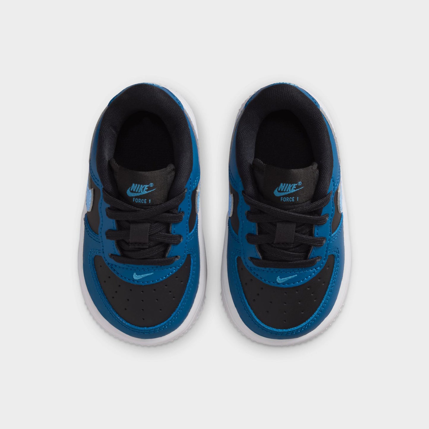 Nike Air Force 1 TD Black / Dutch Blue - Court Blue