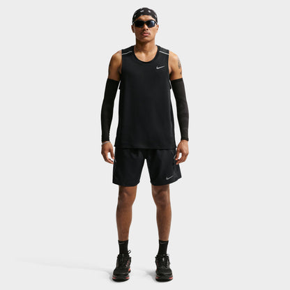 Nike Miler Short Noir / Noir / Argent réfléchissant