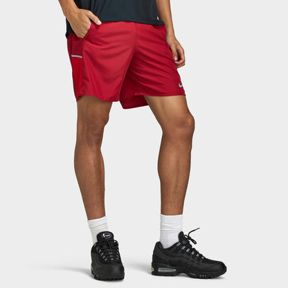 Nike Dri-Fit Miler 7BF Shorts / Tough Red