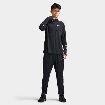 Nike Dri-Fit UV Miler Top Half Zip / Black