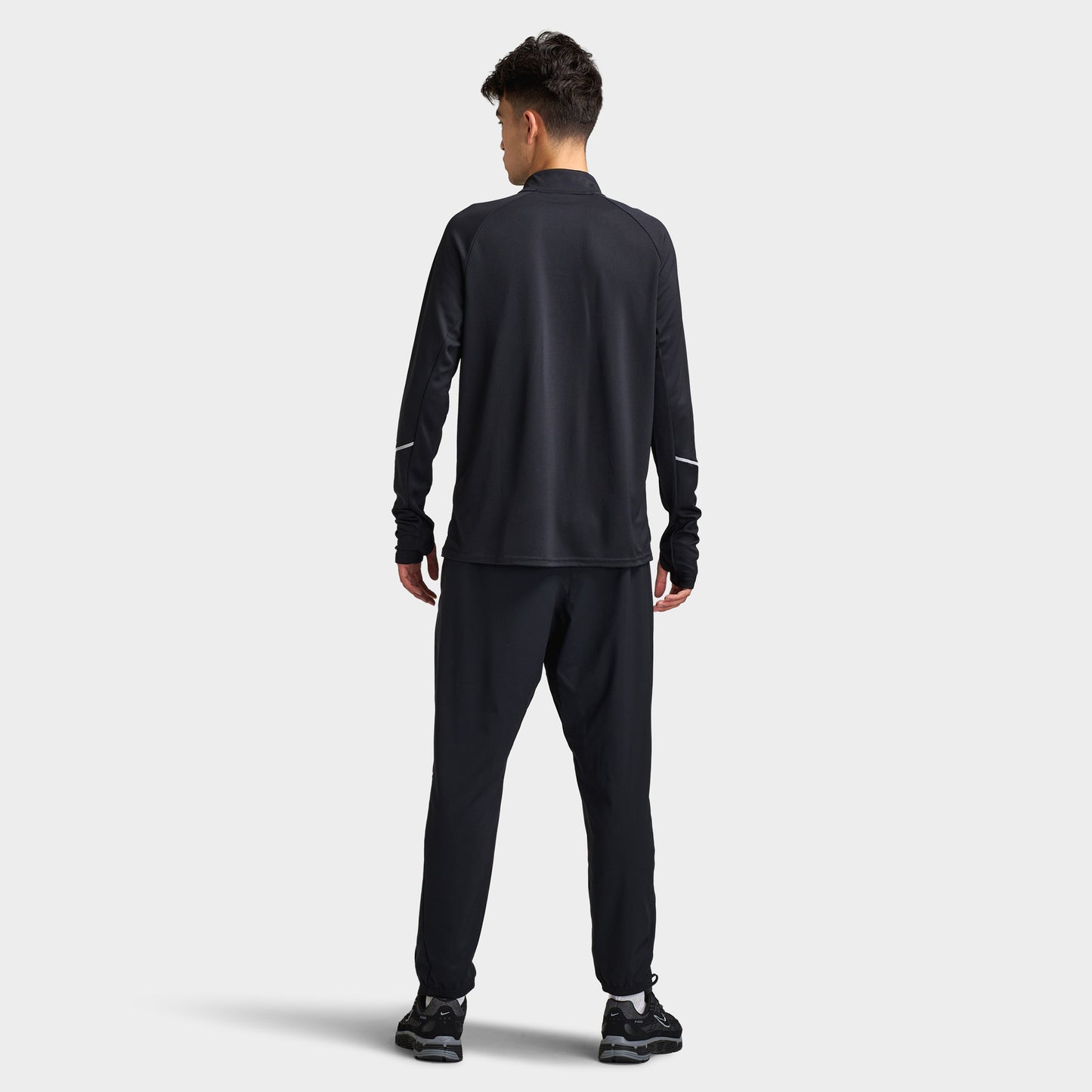 Nike Dri-Fit UV Miler Top Half Zip / Black