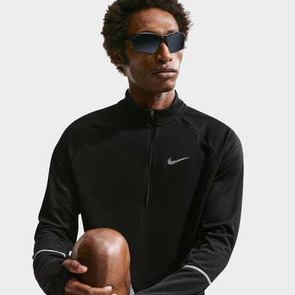 Nike Dri-Fit UV Miler Haut à demi-zip / Noir