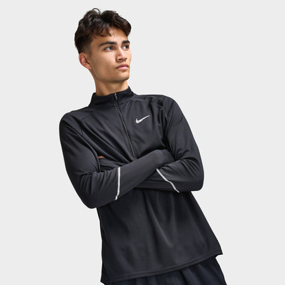 Nike Dri-Fit UV Miler Top Half Zip / Black