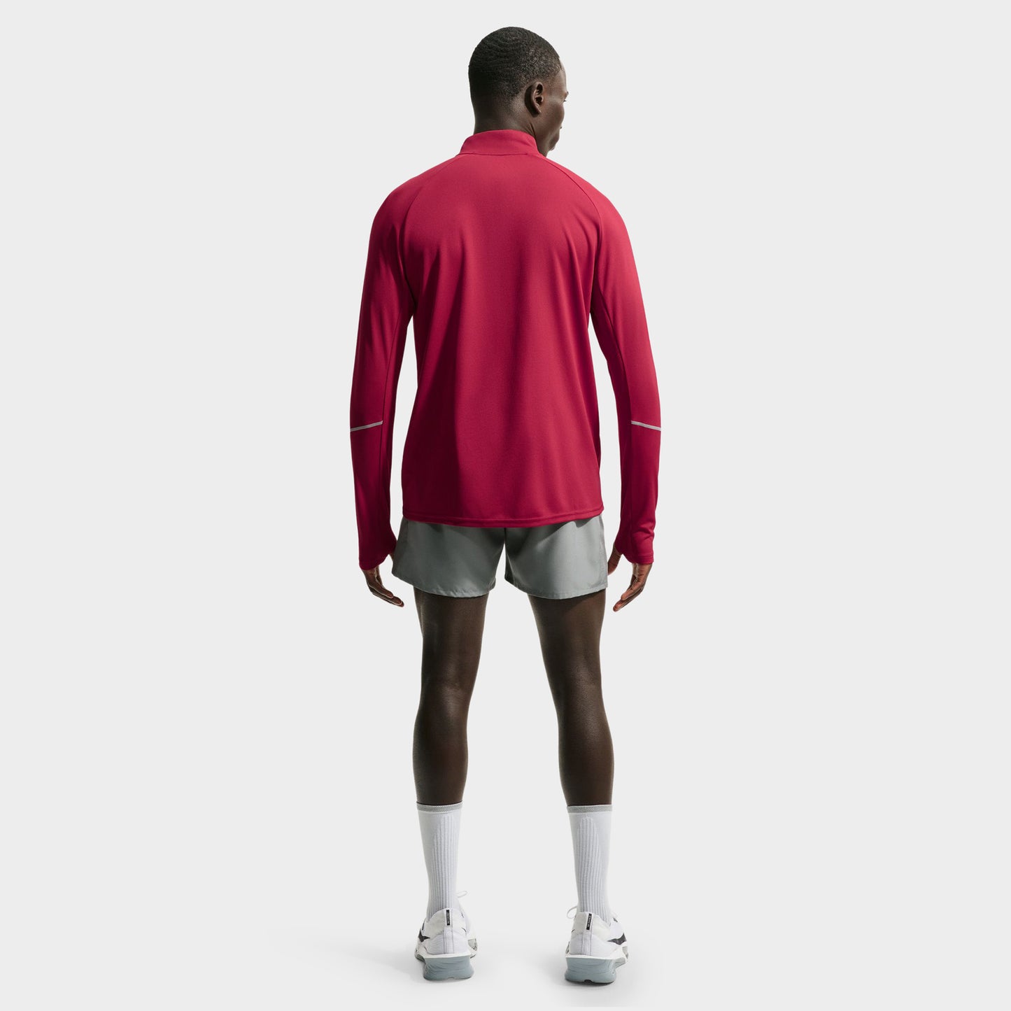 Nike Dri-Fit UV Miler Half Zip / Tought Red