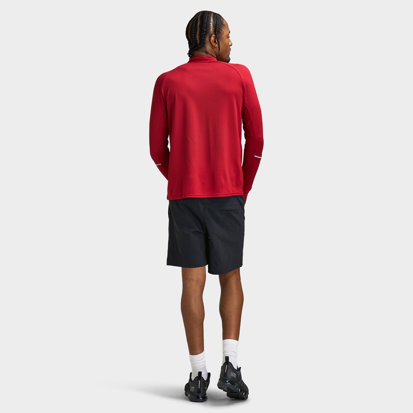 Nike Dri-Fit UV Miler Half Zip / Tough Red