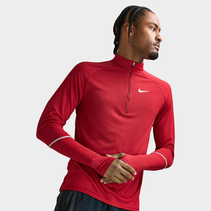 Nike Dri-Fit UV Miler Half Zip / Tough Red