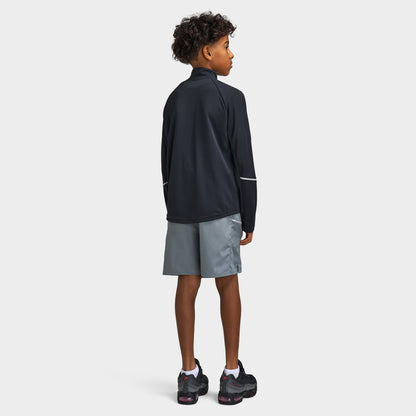 Nike Junior Boys' Dri-FIT Miler Half-Zip Top / Black