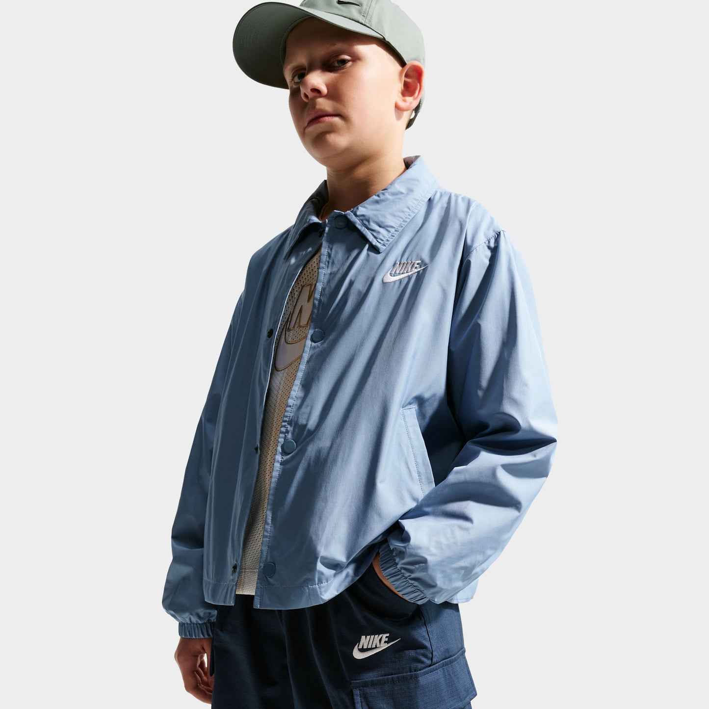 Nike Sportswear Juniors'  Club Woven Cargo Shorts / Midnight Navy
