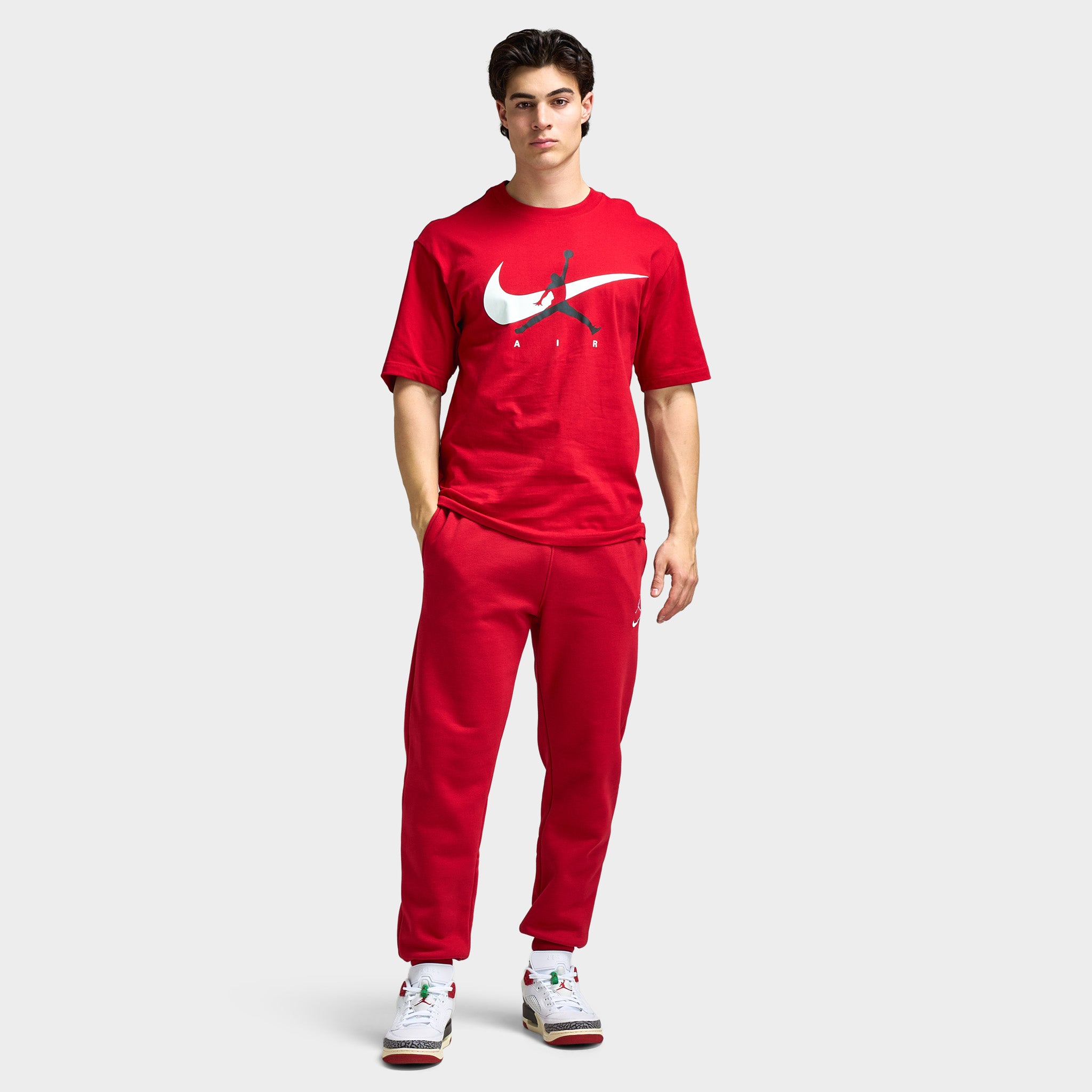 Jordan Brooklyn Jumpman T-shirt / Gym Red – JD Sports