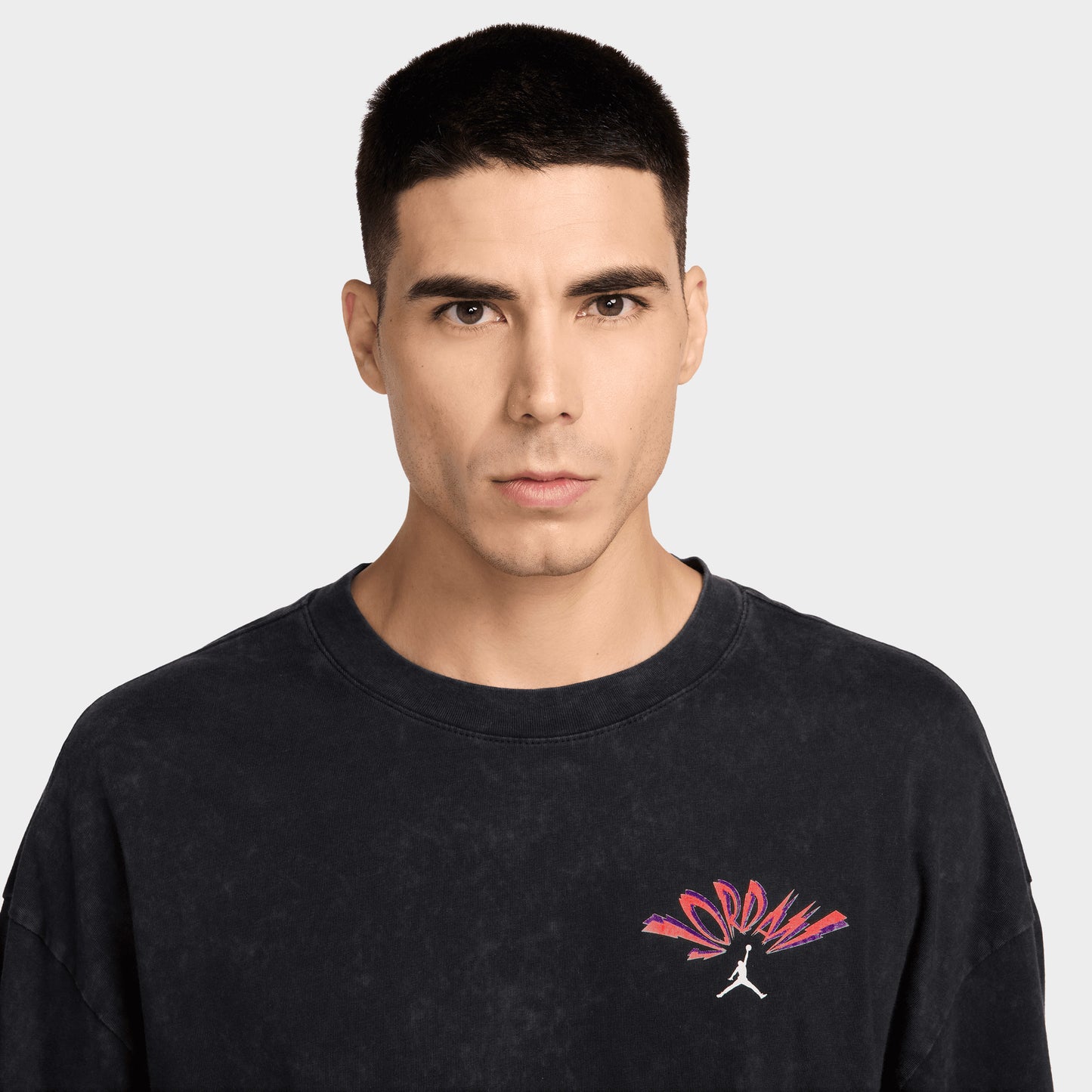 Jordan Flight Reissue T-shirt Graphique à manches courtes / Noir / Blanc