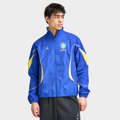 Jordan MJ Veste Anthem P6 Old Royal / Jaune Pulse - Blanc