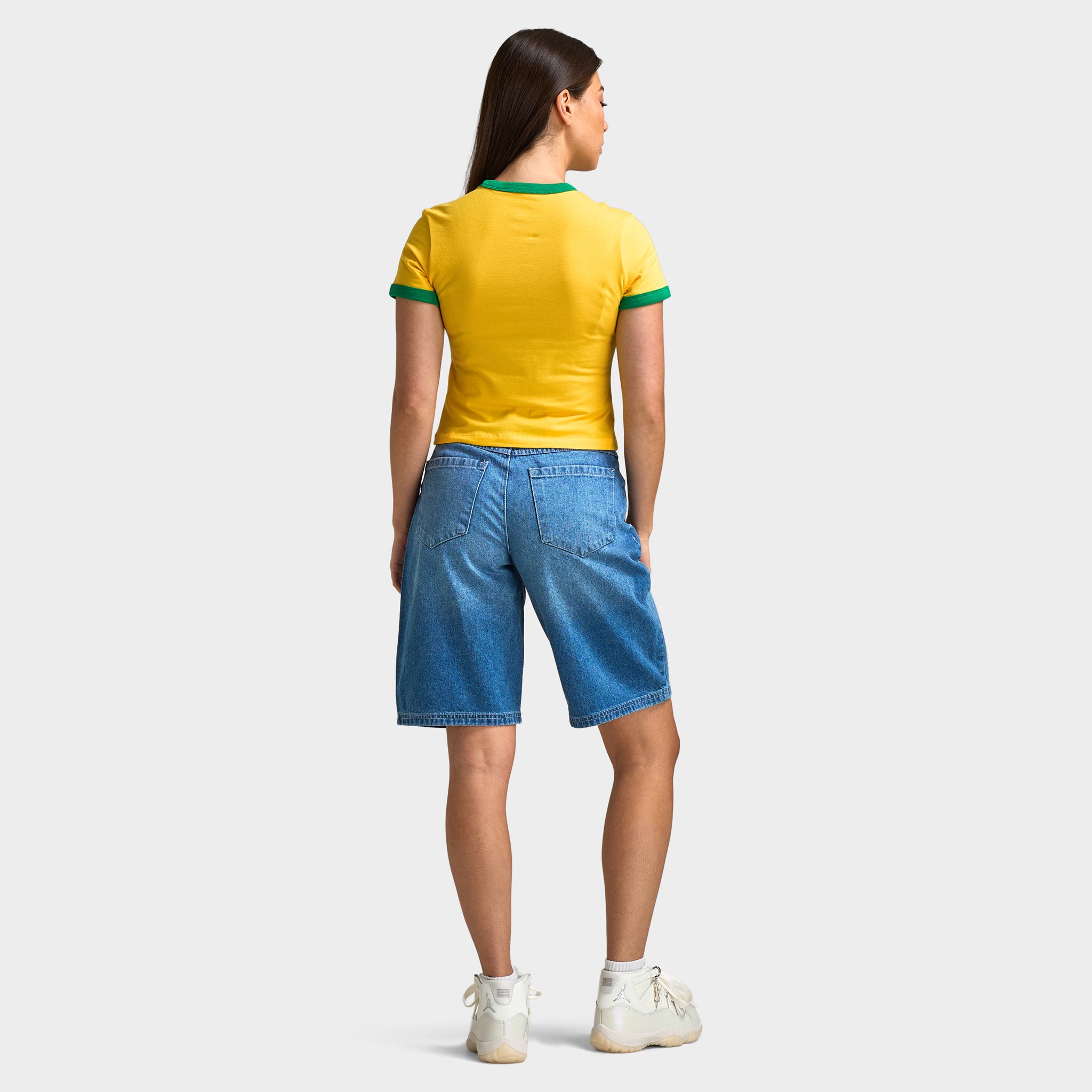 Jordan Women's Retro Girlfriend Crew P6 Varsity Maize / Lucky