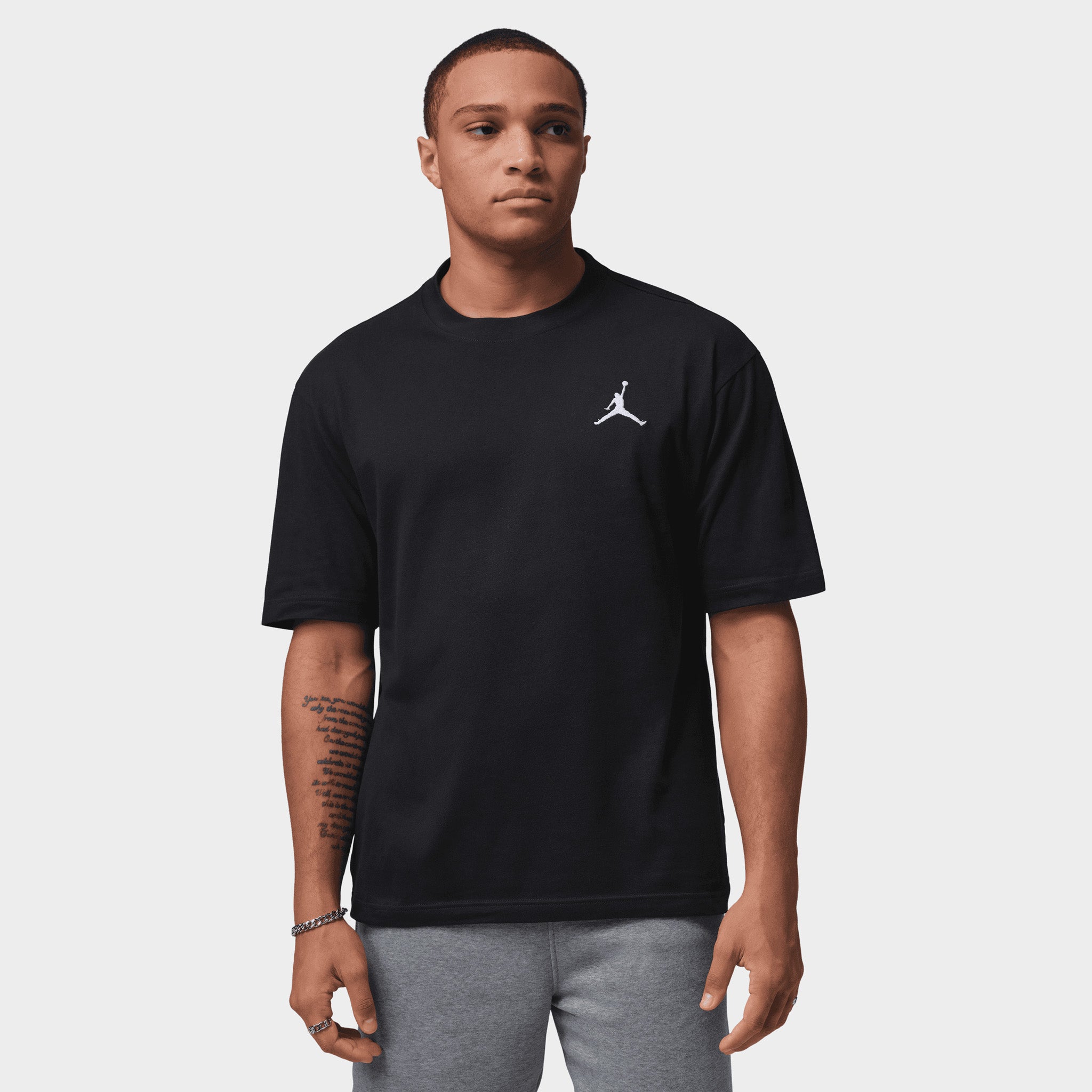 andwang Check Ribbon Docking Tee ブラック Jordan Embroidered Jumpman Tee / Black – JD Sports