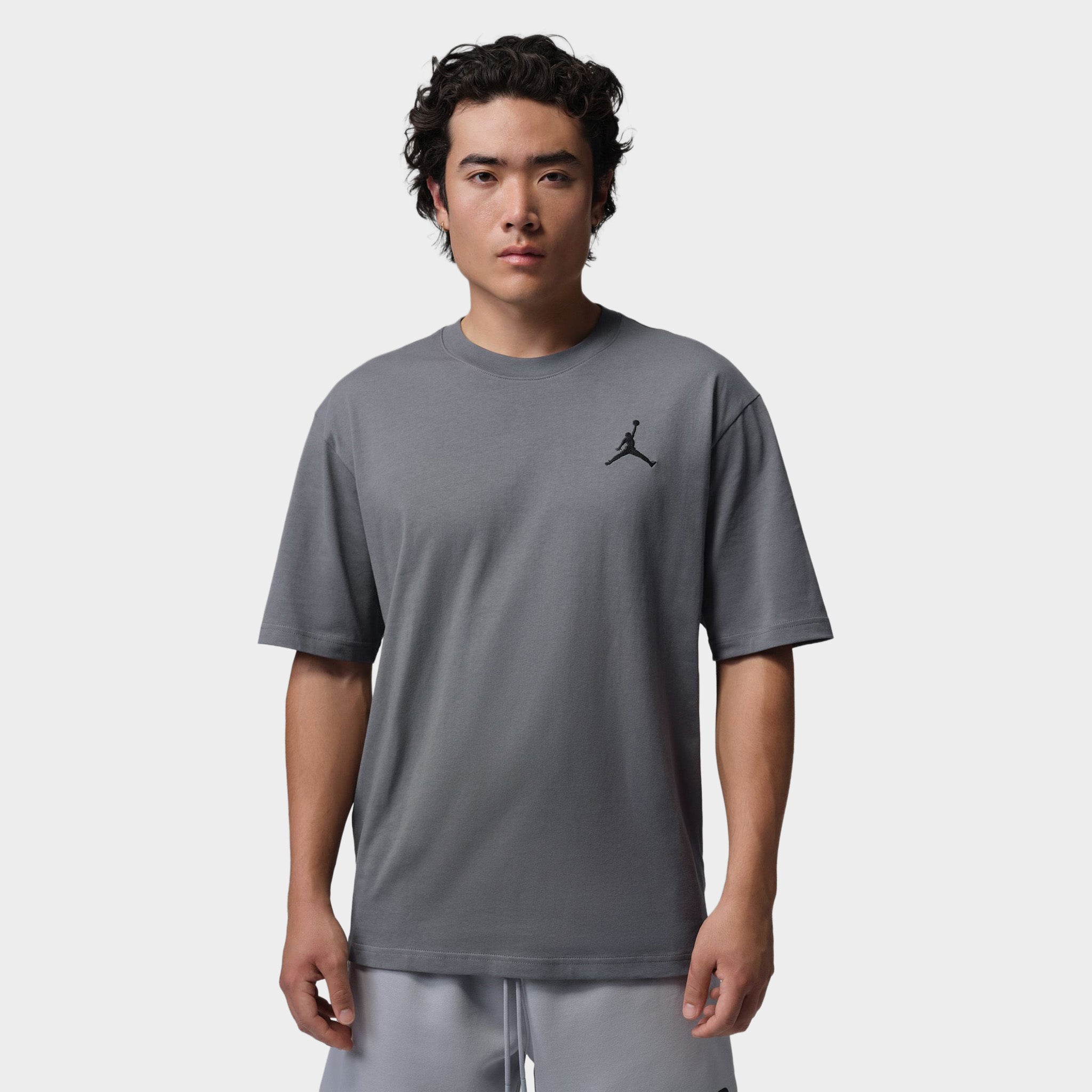 Jordan Men's Embroidered Jumpman T-Shirt Iron Grey / Black – JD Sports
