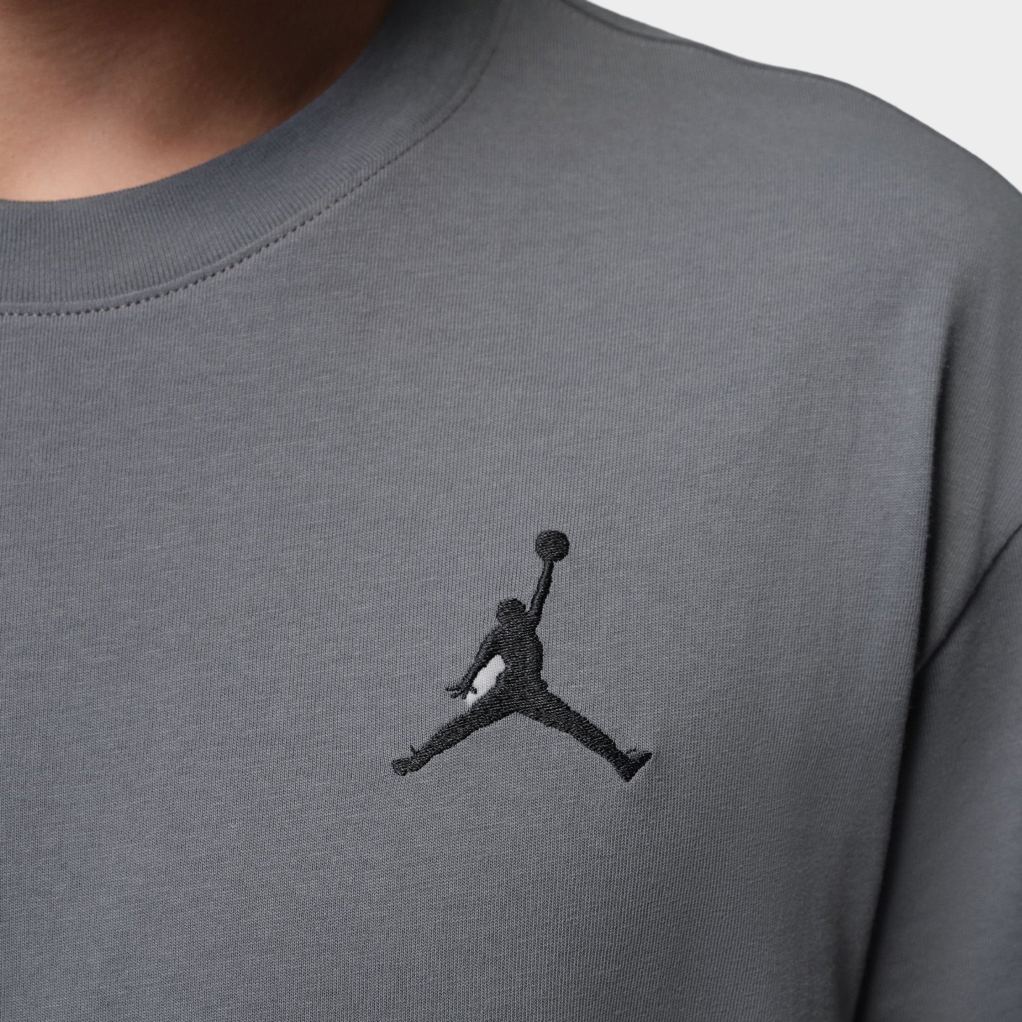 Jordan Men's Embroidered Jumpman T-Shirt Iron Grey / Black – JD Sports