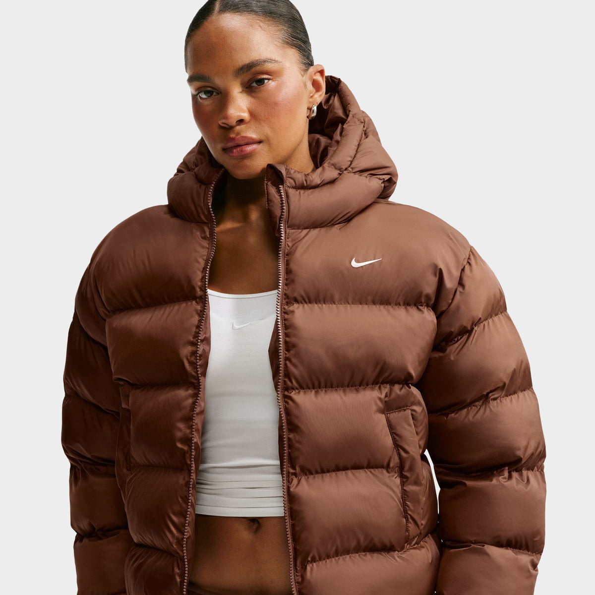 Nike Women's Therma-FIT SYN Classic Jacket Cacao Wow / Sail