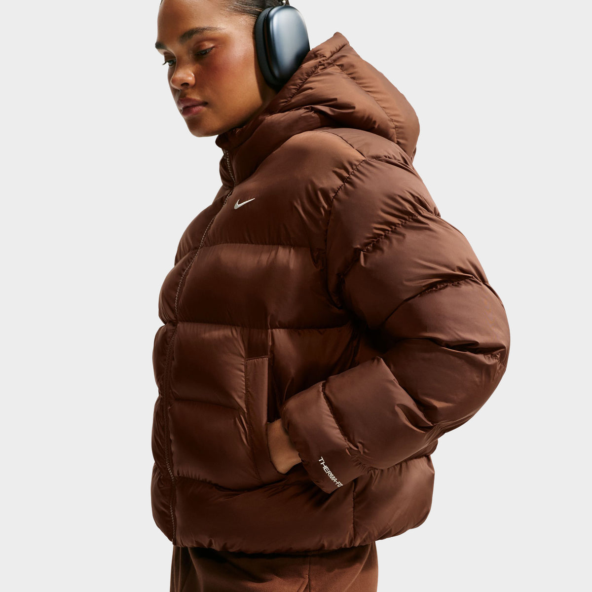 Nike Women's Therma-FIT SYN Classic Jacket Cacao Wow / Sail