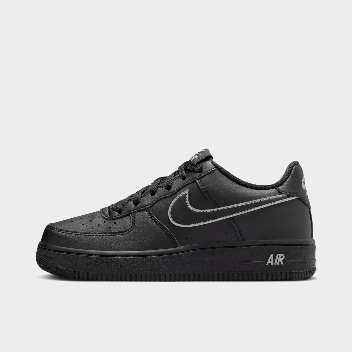 Nike Air Force GS Black Light Smoke Grey – JD Sports
