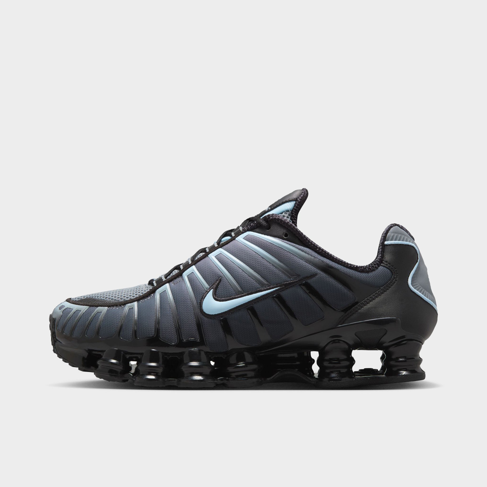 靴 NIKE SHOX TL Black and llic Silver Nike Shox TL Men's Shoes With Reflective Design Accents. Nike CA