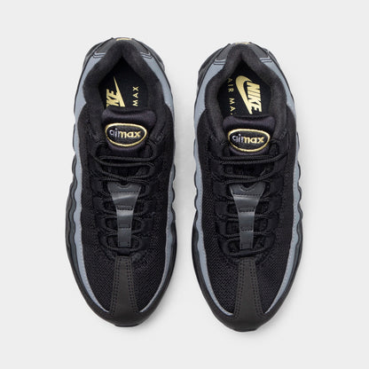 Nike Air Max 95 GS Noir / Or Buffle - Anthrachite