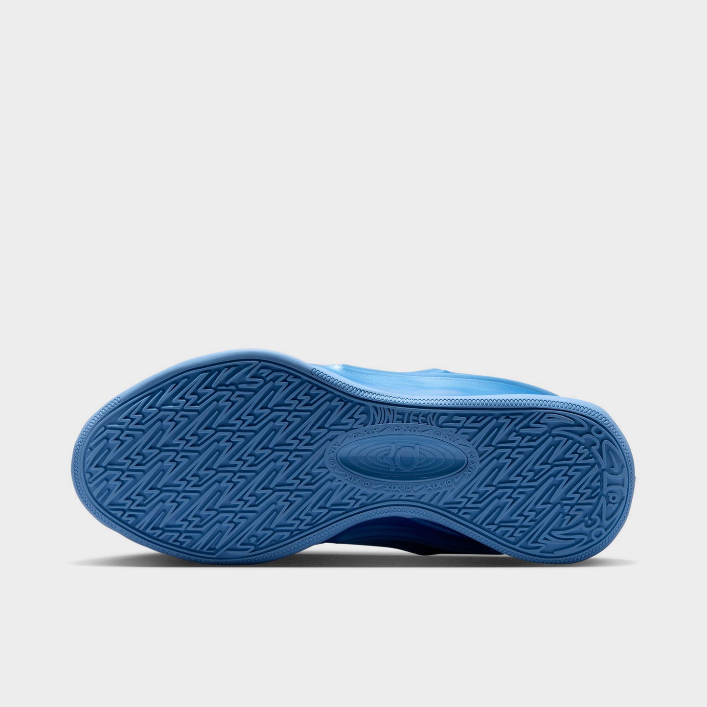 Nike KD 19 Bleu Calme / Bleu Calme - Vert Stade