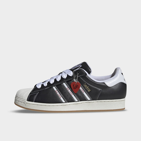 Adidas x Korn Superstar Core Black Translucent Better Scarlet