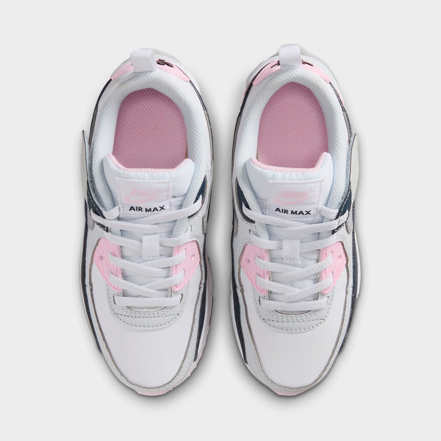 Nike Air Max 90 Easy On PS Blanc / Gris Loup - Mousse Rose