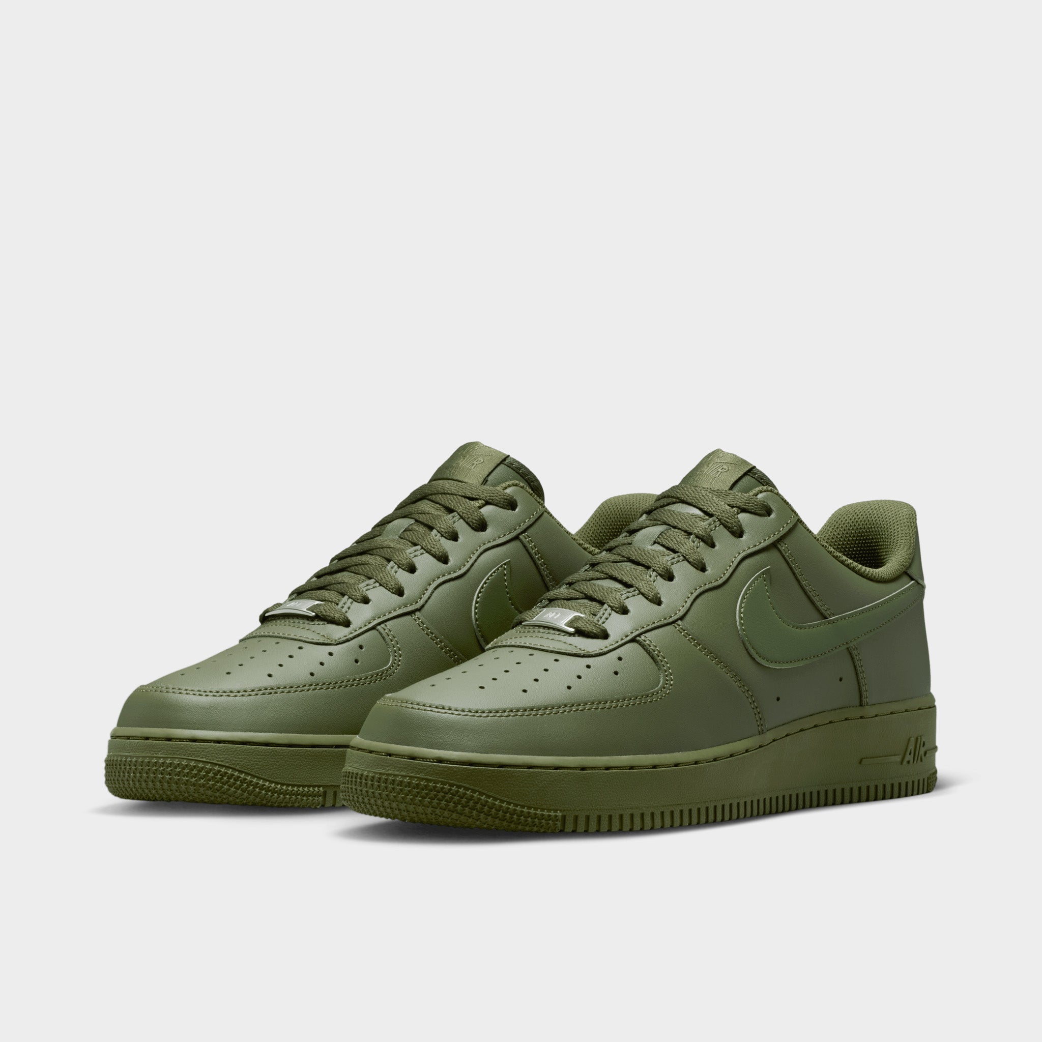 nike air force 1 olive black
