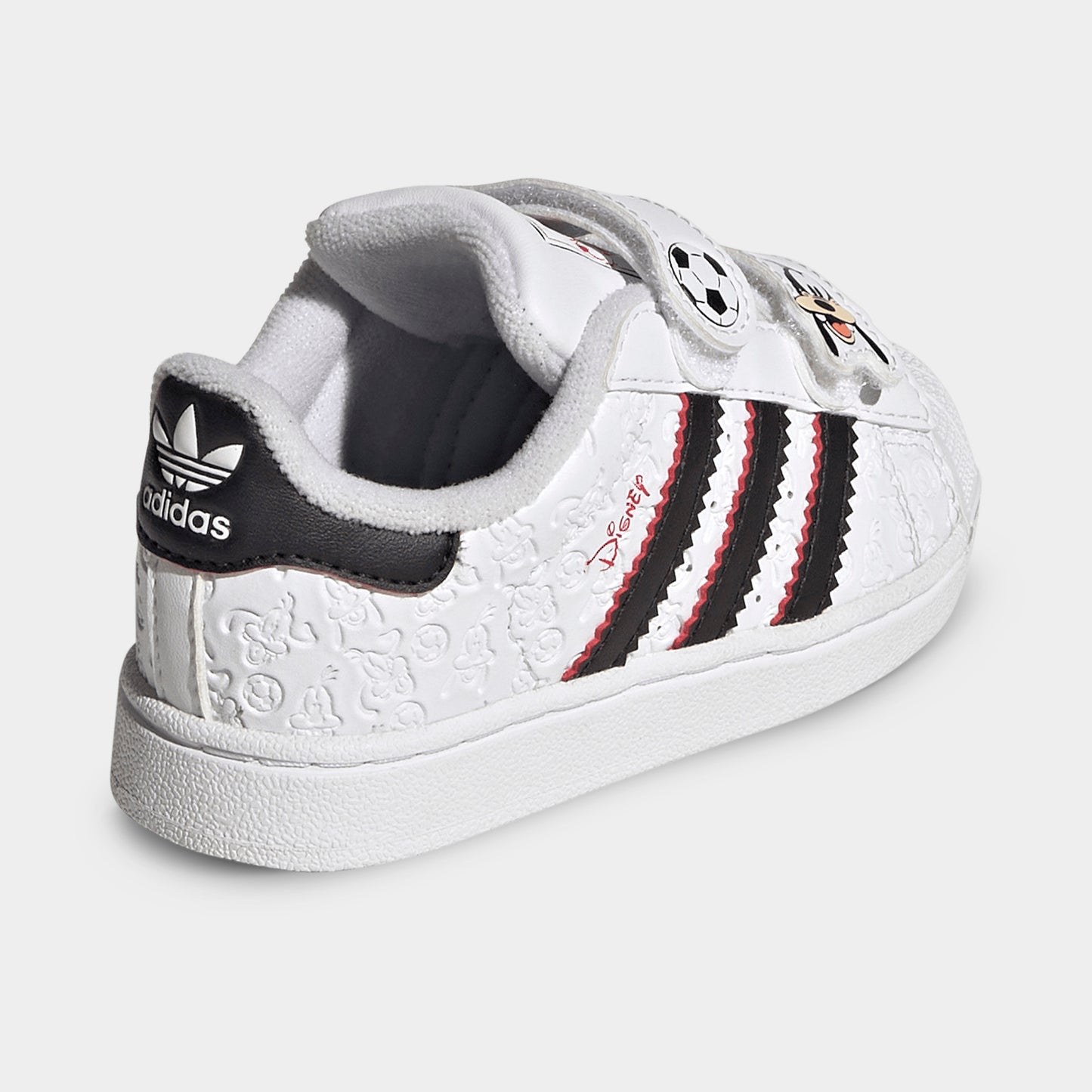 adidas Infants' Superstar II White / Black - Red