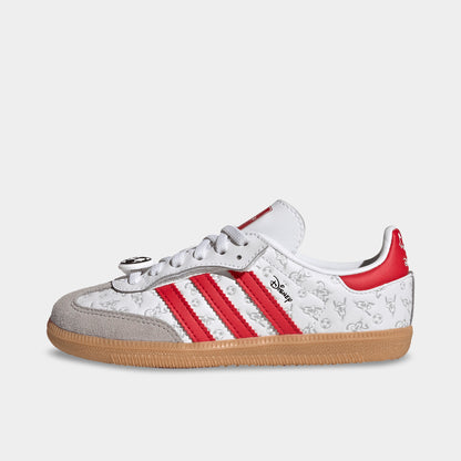 adidas Children's Samba OG White / Better Scarlet - Gum