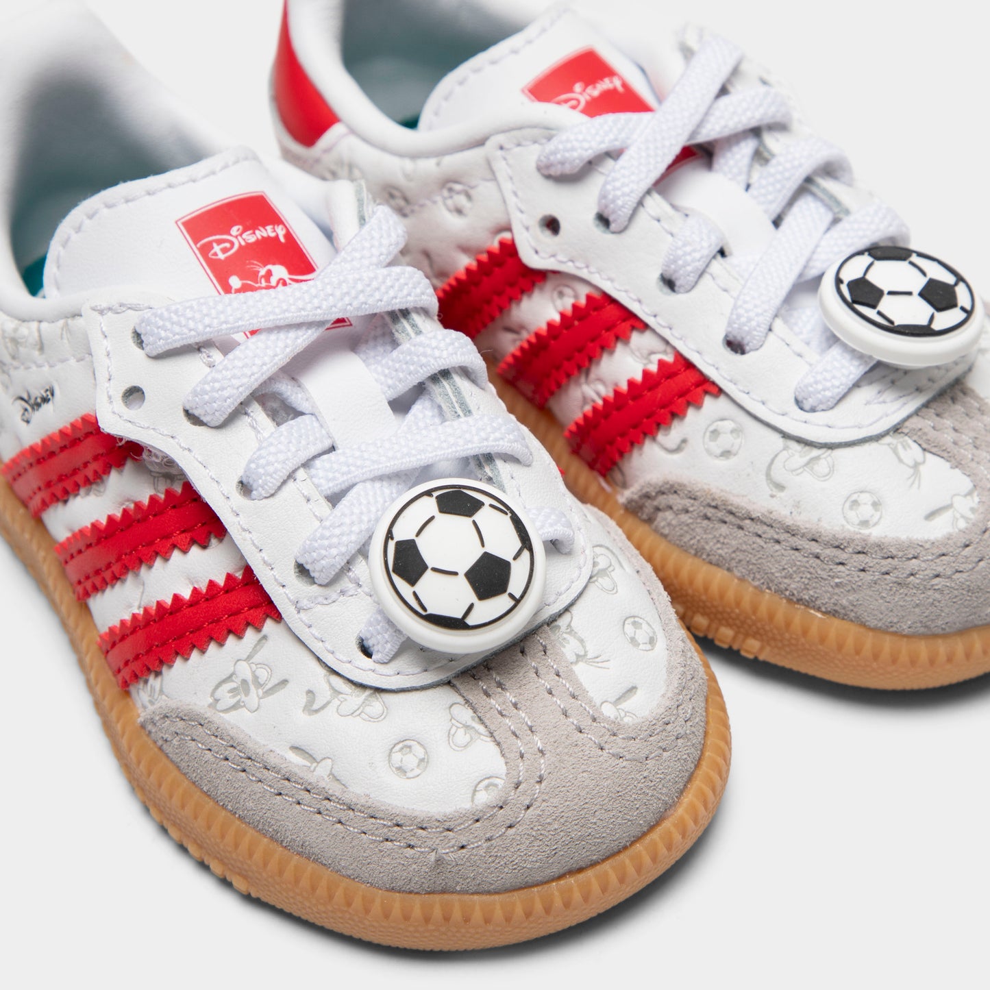 adidas Nourrisson Samba OG Blanc / Better Scarlet - Gomme