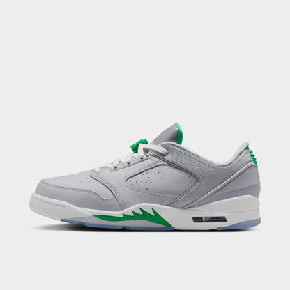 Jordan Sixty Plus Low Wolf Grey / White - Lucky Green