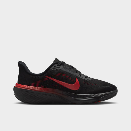 Nike Pegasus 42 Junior Noir / Cramoisi Vif - Rouge Université