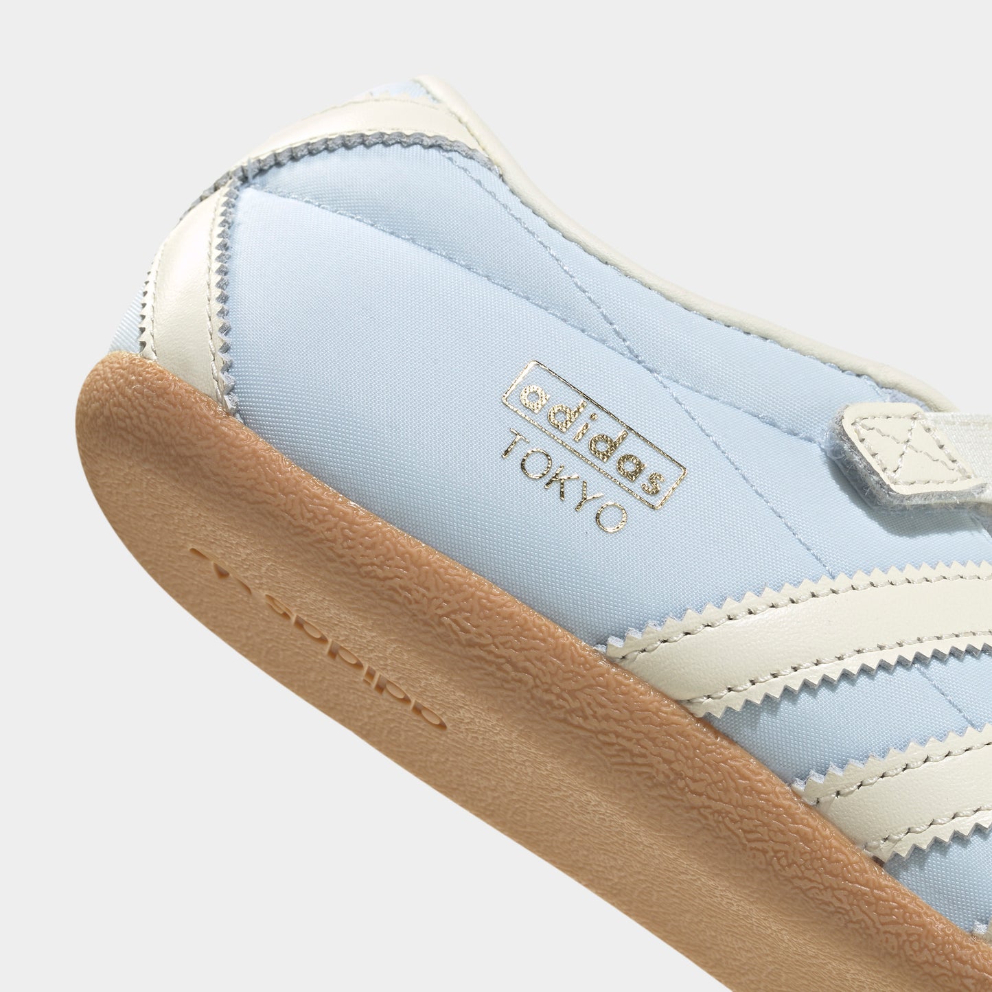 adidas Women's Tokyo Mary Jane Crystal Sky / Cream White - Gold Metallic