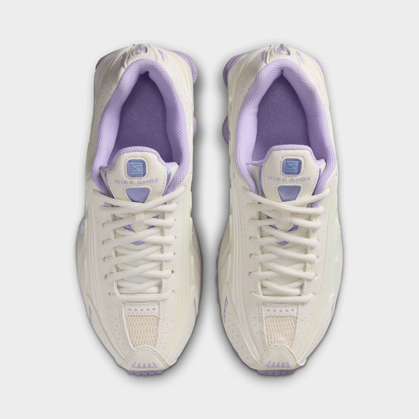 Nike Shox R4 NA13 GS Soft Pearl / Celestine Blue - Hydrangeas