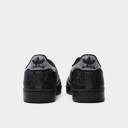 adidas Women's Superstar II Black / Silver Metallic