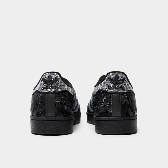 adidas Women's Superstar II Black / Silver Metallic