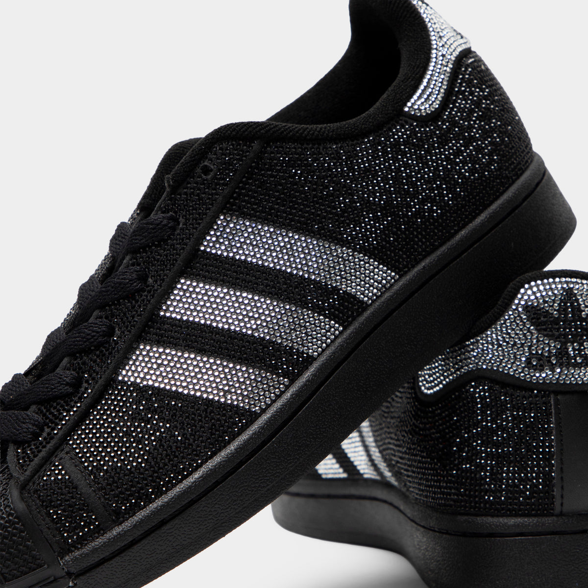 Adidas Women s Superstar II Black Silver Metallic JD Sports adidas-women-s-superstar-ii-black-silver-metallic-jd-sports