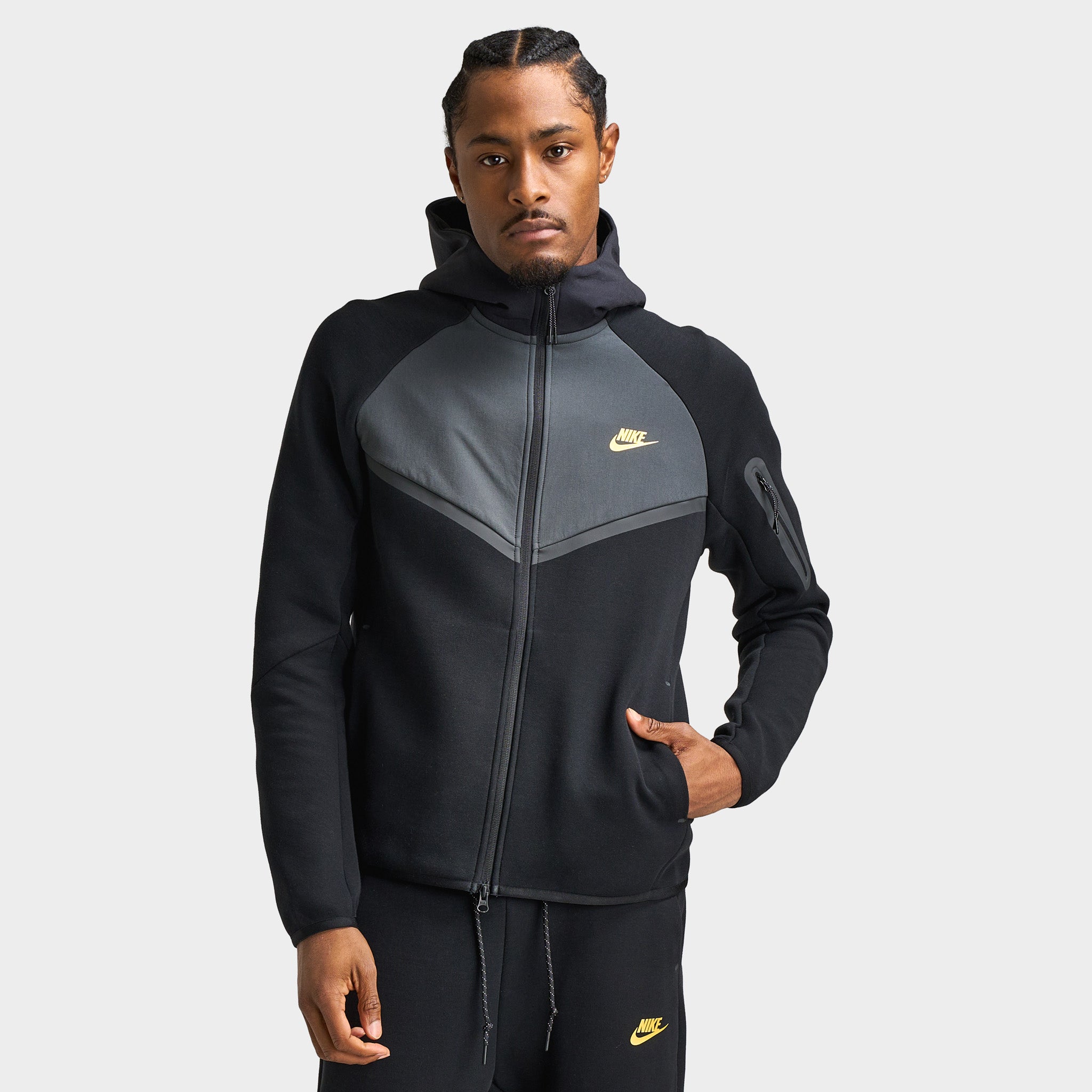 Nike Sportswear Tech Fleece Jacket Black / Grey – JD Sports