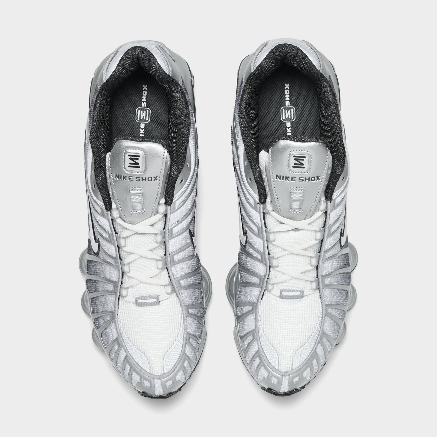 Nike Shox TL Print Metallic Silver / Summit White - Wolf Grey