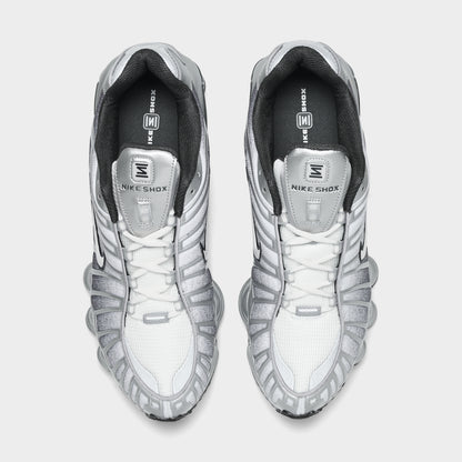 Nike Shox TL Print Metallic Silver / Summit White - Wolf Grey