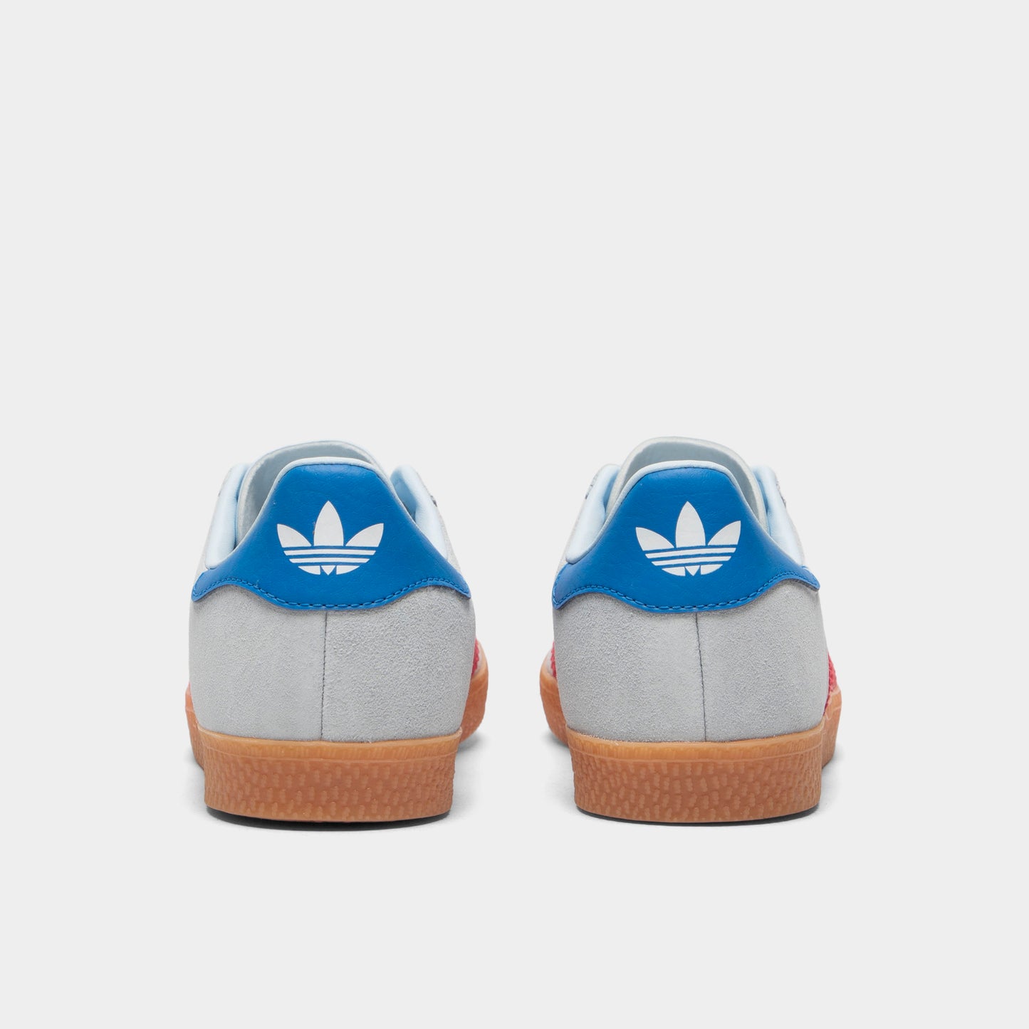 adidas Junior Gazelle Ciel Crystal / Rouge Semi Lucide - Bluebird
