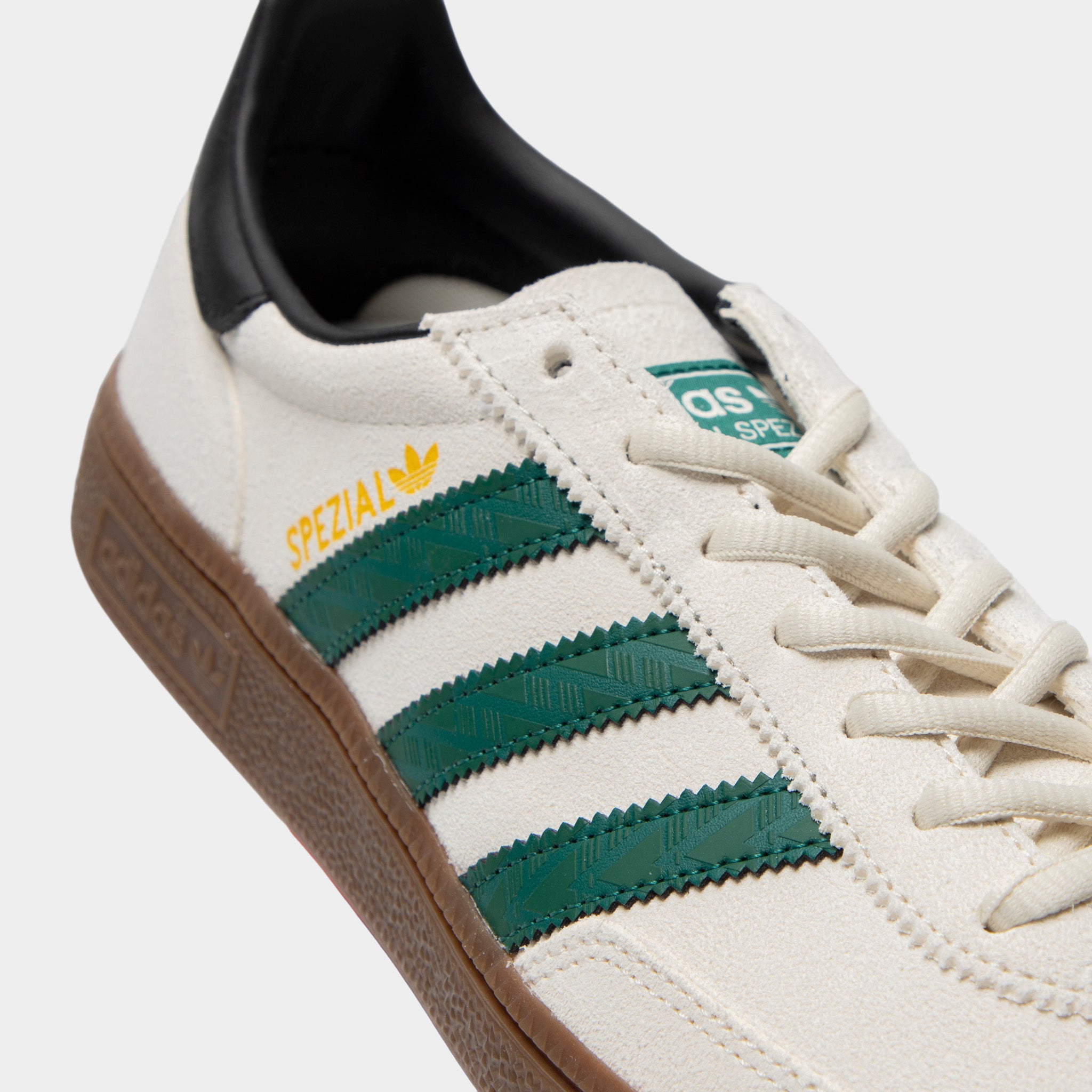 adidas Handball Spezial Off White / Collegiate Green - Gum – JD Sports