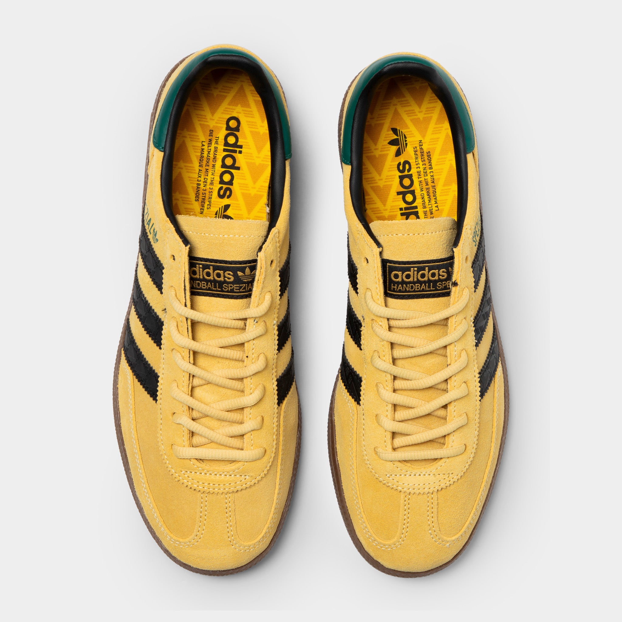adidas HANDBALL SPEZIAL イエロー 240 adidas Handball Spezial Yellow / Core Black - Gum – JD Sports