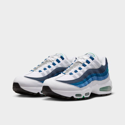 Nike Air Max 95 OG Blanc / Vert Émeraude - Bleu Lac