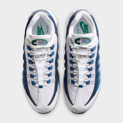 Nike Air Max 95 OG Blanc / Vert Émeraude - Bleu Lac