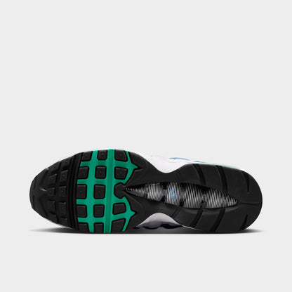 Nike Air Max 95 OG Blanc / Vert Émeraude - Bleu Lac