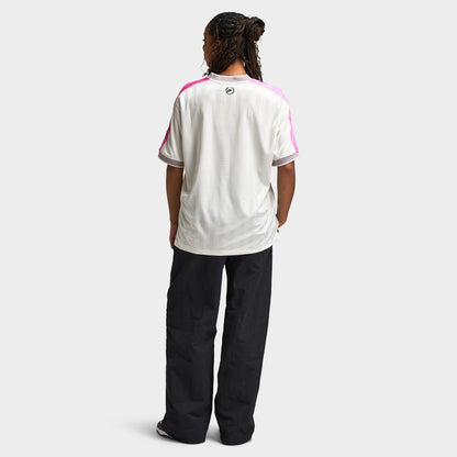 Nike Sportswear Women's V Neck Jersey Sail / Playful Pink