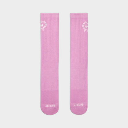 Nike Everyday Plus Cushioned Crew V Day Socks /  Lt Magenta